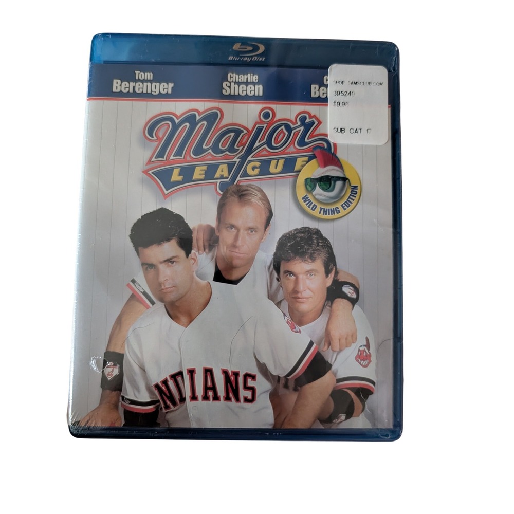 Major League Blu-ray Wild Thing Edition Tom Berenger Charlie Sheen 1989 Movie